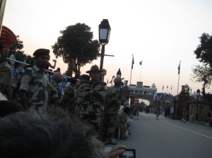 India and Pakistan Border Ceremony